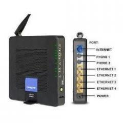 Cisco WRP400 Wireless G Broadband Router with 2 Phone Ports