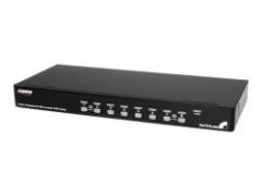 StarTech com 8 Port 1U Rack Mount USB KVM Switch Kit with OSD and