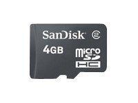 SanDisk tarjeta de memoria flash 4 GB microSDHC