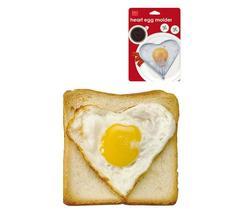 Sacabocados huevo frito en forma de corazón