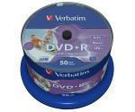 VERBATIM DVD R 4 7GB 16X SPINDLE 50 ADVANCED AZO IMPRIMIBLE INKJET