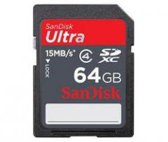 Tarjeta de memoria SDXC Ultra 64 Gb