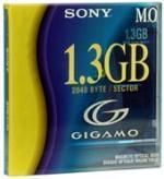 Sony disco magnetoóptico x 1 1.3 GB soportes de almacenamiento