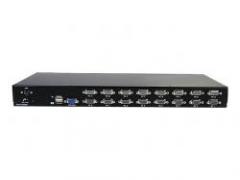 StarTech com 16 Port 1U RackMount USB KVM Switch with OSD
