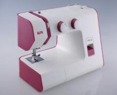 Maquina de coser Alfa NEXT30, brazo libre, sup 18.