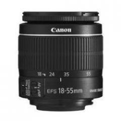 Canon EF S objetivo zoom 18 mm 55