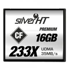 Tarjeta de Memoria SilverHT Compact Flash Premium de 16 GB