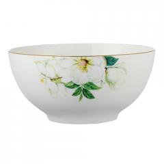 Bowl By Table Flower Gold