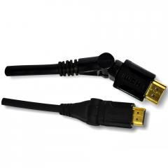 Cable Inves RR T2 conexión HDMI con Ethernet cabezal giratorio 1