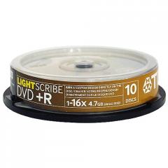 Pack 10 DVD R TDK 4,7 GB Light Scribe
