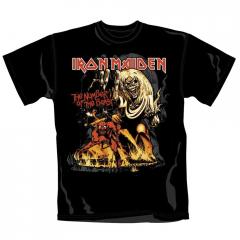 Camiseta Number of the beast graphic, Talla L [Iron Maiden