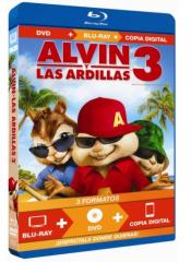 Alvin y las ardillas 3 (Formato Blu Ray DVD