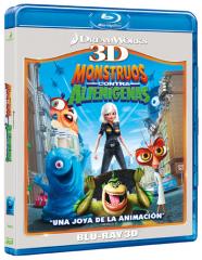 Monstruos contra alienígenas Formato Blu Ray 3D