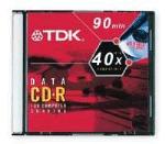 TDK CD R 800MB
