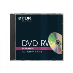 TDK Disco DVD RW 4X