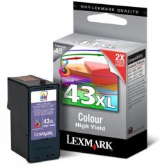 Lexmark 43XL Cartucho Tricolor Alta Capacidad