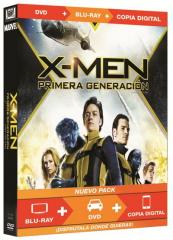 X Men: Primera generación DVD Formato Blu Ray