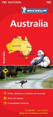 Australia. Mapa