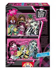 Puzzle Monster high 2x100