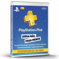 Tarjeta Prepago PlayStation Plus 365 días