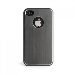 Kensington Funda con acabado de aluminio gris para iPhone 4 y 4S