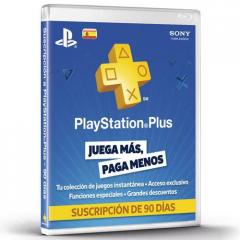 Tarjeta Prepago PlayStation Plus 90 días