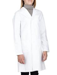 Blusa blanca de laboratorio