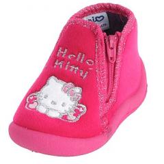 Zapatillas Hello Kitty de terciopelo