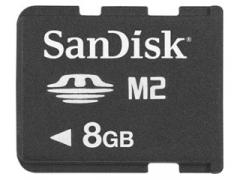 MEMORY STICK MICRO M2 8GB SDMSM2 008G E11M SANDISK