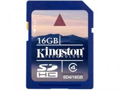 SDHC SD4 16GB KINGSTON