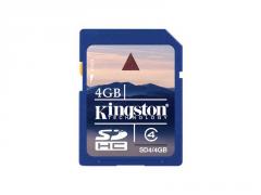 SDHC SD4 4GB KINGSTON