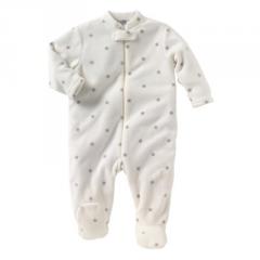 Pijama con pies de fibra polar bebé niño