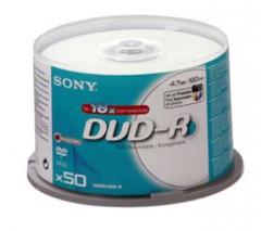 Sony DVD R 16x 4.7GB Printable Tarrina 50 Unds