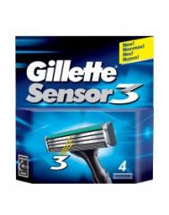 Gillette Recambio Sensor3 4un