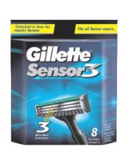 Gillette Recambio Sensor3 8un