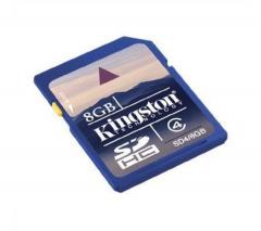 KINGSTON TARJETA SD KINGSTON 8 GB SD4 8GB