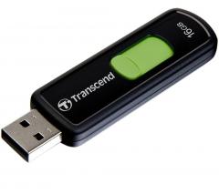 TRANSCEND MEMORIA USB JETFLASH 500 16 GB NEGRO VERDE