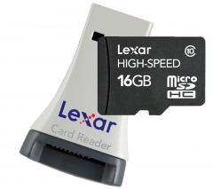 LEXAR TARJETA DE MEMORIA MICROSD 16 GB HIGH SPEED CLASS 10 MINI LECTOR