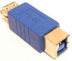 ADAPTADOR USB 3.0 A HEMBRA A B HEMBRA