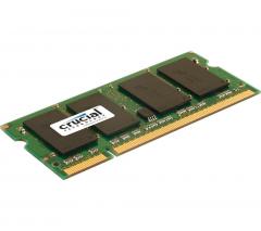 CRUCIAL MEMORIA PORTÁTIL2 GB DDR2 800 PC2 6400 CL6 CT25664AC800
