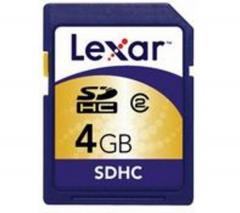 LEXAR TARJETA DE MEMORIA FLASH 4 GB CLASS 2 - SDHC