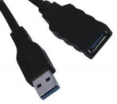 TIKOO CABLE ALARGADO USB 3.0 TIPO A MACHO HEMBRA 2 M MC923AMF 2M