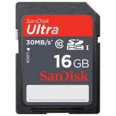 Sandisk SD HC Ultra 16GB 30MB s 10x SDSDU 016G U46 Tarjeta de memoria