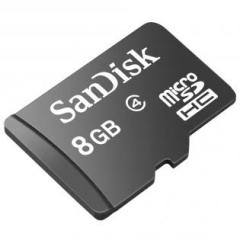 Sandisk Micro SD HC 8GB clase 4 ((SDSDQM 008G B35 Tarjeta de memoria