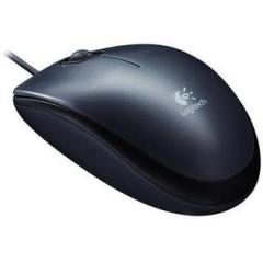 Logitech Mouse M100 Dark Ratón USB Óptico
