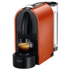DeLonghi EN 110 O automática Cafetera Nespresso, 15 bar, naranja