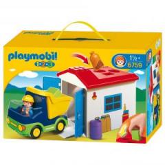 Playmobil 6759 1.2 3 Camión con Garaje