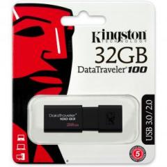 Kingston DataTraveler 100 G3 32GB Negro Pendrive USB 3.0