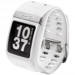 Nike SportsWatch GPS Blanco Acero Reloj de entrenamiento con GPS