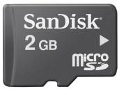 SanDisk Tarjeta Memoria Micro SD 2Gb